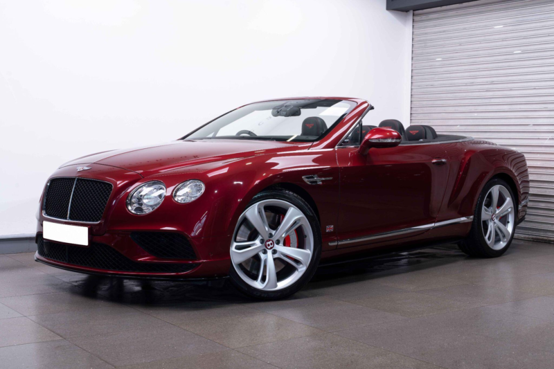 2018 Bentley Continental 4.0 V8 Gtc S Convertible 2dr Petrol Auto 4WD Euro 6 (528 Ps) in Red — image 1