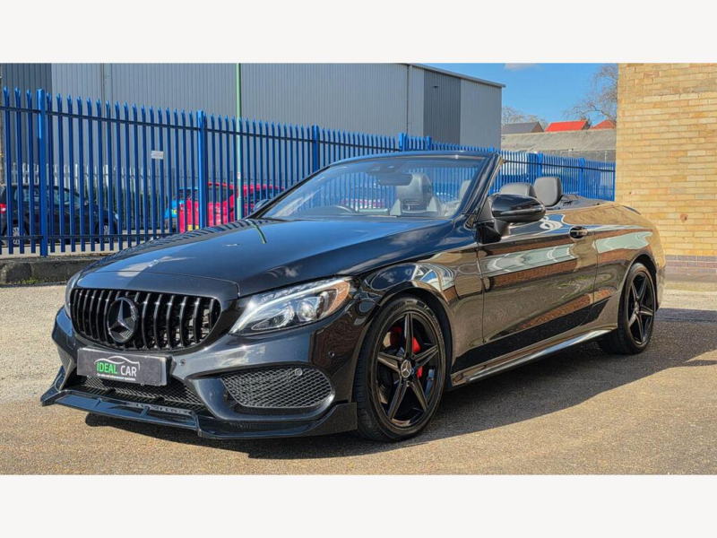 2017 Mercedes-Benz C Class 2.1 C220d Amg Line Cabriolet G-Tronic+ Euro 6 (s/s) 2dr in Black — image 1