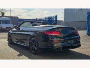 2017 Mercedes-Benz C Class 2.1 C220d Amg Line Cabriolet G-Tronic+ Euro 6 (s/s) 2dr in Black — image 2