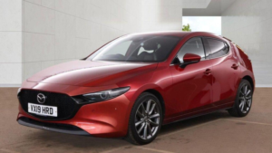2019 Mazda Mazda3 1.8 Skyactiv-D Gt Sport Euro 6 (s/s) 5dr in Red — image 2