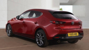 2019 Mazda Mazda3 1.8 Skyactiv-D Gt Sport Euro 6 (s/s) 5dr in Red — image 3