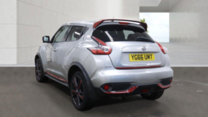2016 Nissan Juke 1.2 Dig-T Tekna Euro 6 (s/s) 5dr in Silver — image 4