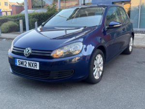 2012 Volkswagen Golf 1.4 Tsi Match Euro 5 3dr in Blue — image 4
