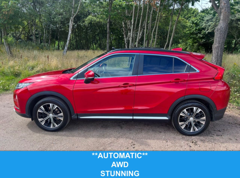 2018 Mitsubishi Eclipse Cross 1.5t 4 SUV 5dr Petrol CVT 4WD Euro 6 (s/s) (163 Ps) in Red — image 1