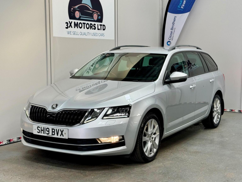 2019 Skoda Octavia 2.0 Tdi Se L DSG Euro 6 (s/s) 5dr in Silver — image 1