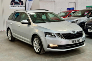 2019 Skoda Octavia 2.0 Tdi Se L DSG Euro 6 (s/s) 5dr in Silver — image 2
