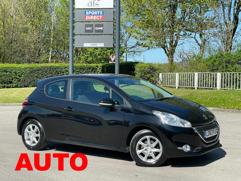 2014 Peugeot 208 1.4 E-Hdi Active Egc Euro 5 (s/s) 3dr in Black — image 1