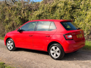2017 Skoda Fabia 1.0 Tsi Se Euro 6 (s/s) 5dr in Red — image 4
