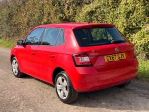 2017 Skoda Fabia 1.0 Tsi Se Euro 6 (s/s) 5dr in Red — image 5