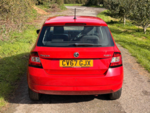 2017 Skoda Fabia 1.0 Tsi Se Euro 6 (s/s) 5dr in Red — image 6