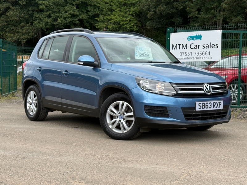 2013 Volkswagen Tiguan 2.0 Tdi Bluemotion Tech S SUV 5dr Diesel Manual 2WD Euro 5 (s/s) (140 Ps) in Blue — image 1