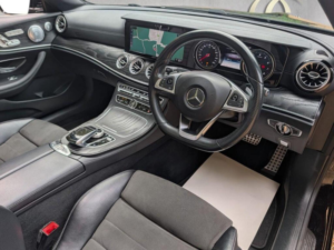 2017 Mercedes-Benz E Class 2.0 E300 Amg Line (premium Plus) Cabriolet G-Tronic+ Euro 6 (s/s) 2dr in Black — image 3