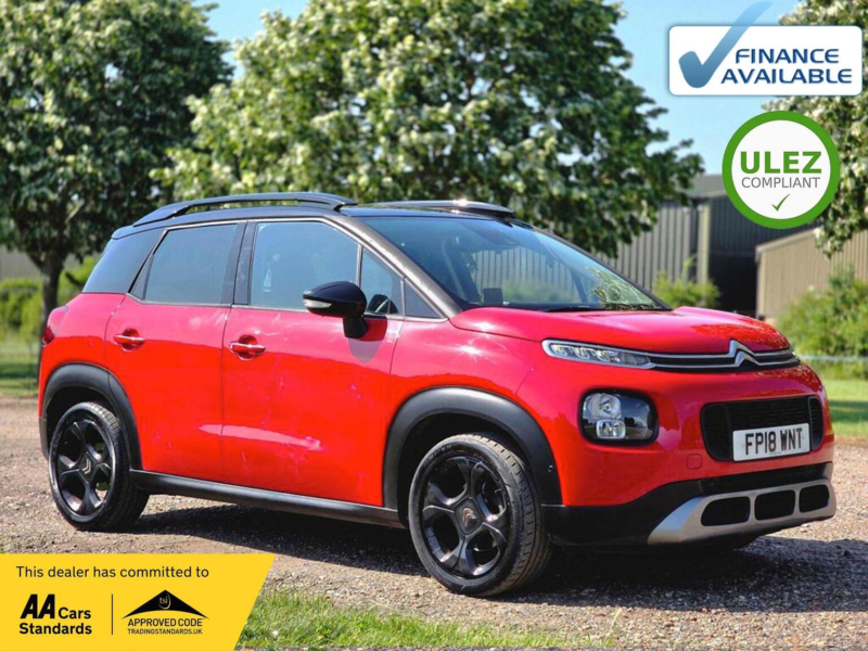2018 Citroen C3 Aircross 1.2 Puretech Flair Eat6 Euro 6 (s/s) 5dr in Red — image 1