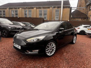2017 Ford Focus 1.0t Ecoboost Titanium X Euro 6 (s/s) 5dr in Black — image 3