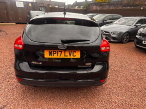 2017 Ford Focus 1.0t Ecoboost Titanium X Euro 6 (s/s) 5dr in Black — image 6