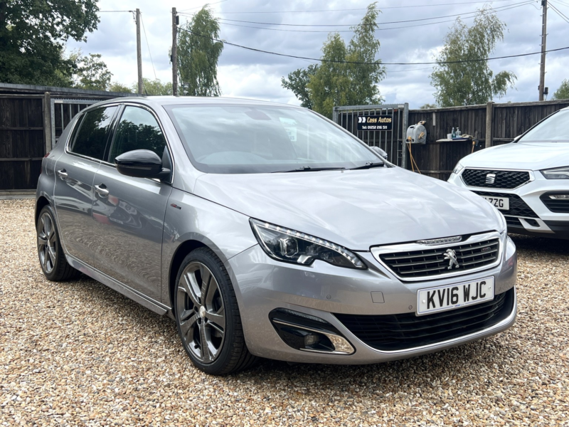 2016 Peugeot 308 1.6 Bluehdi Gt Line in Grey — image 1
