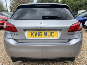 2016 Peugeot 308 1.6 Bluehdi Gt Line in Grey — image 5