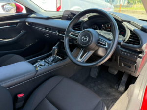 2021 Mazda Mazda3 2.0 E-Skyactiv-X Mhev Sport Lux Auto Euro 6 (s/s) 4dr in Red — image 3