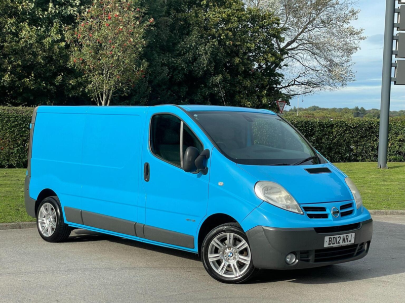 2012 Nissan Primastar 2.0 Dci 3000 Se Refrigerated Van L2 H1 4dr in Blue — image 1