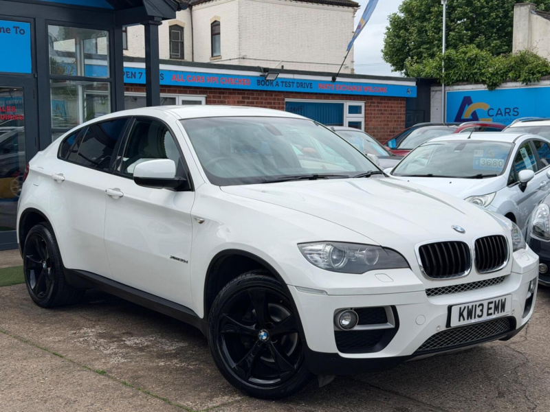 2013 BMW X6 3.0 30d Auto Xdrive Euro 5 5dr in White — image 1