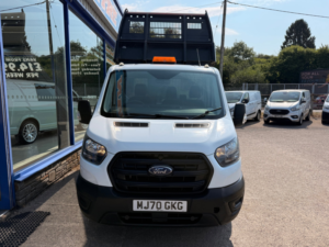 2020 Ford Transit 2.0 350 Ecoblue Leader Single Cab Tipper 2dr Diesel Manual Rwd L2 Euro 6 130 Ps in White — image 2