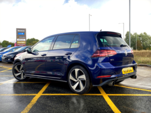 2018 Volkswagen Golf Gti 2.0 Tsi 5-Door - Digital Dash, Mk7.5 Model, Sat Nav - 60,100 Miles - Atlantic Blue in Blue — image 2