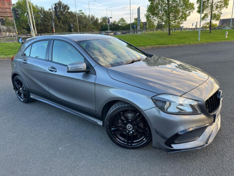 2018 Mercedes-Benz A Class 1.5 A180d Amg Line Euro 6 (s/s) 5dr in Grey — image 1