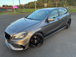 2018 Mercedes-Benz A Class 1.5 A180d Amg Line Euro 6 (s/s) 5dr in Grey — image 3