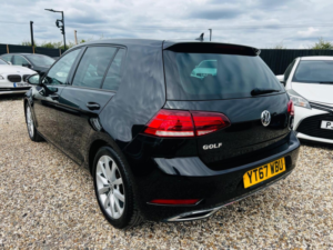 2017 Volkswagen Golf 1.5 Tsi Evo Gt DSG Euro 6 (s/s) 5dr in Black — image 2
