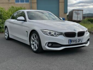 2015 BMW 4 Series 2.0 420d Luxury Convertible in White — image 5