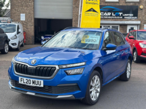 2020 Skoda Kamiq 1.5 Tsi Act Se Euro 6 (s/s) 5dr in Blue — image 3