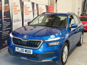 2020 Skoda Kamiq 1.5 Tsi Act Se Euro 6 (s/s) 5dr in Blue — image 4