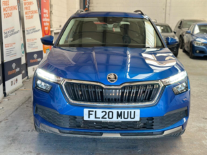 2020 Skoda Kamiq 1.5 Tsi Act Se Euro 6 (s/s) 5dr in Blue — image 5