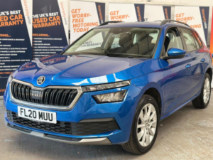 2020 Skoda Kamiq 1.5 Tsi Act Se Euro 6 (s/s) 5dr in Blue — image 6