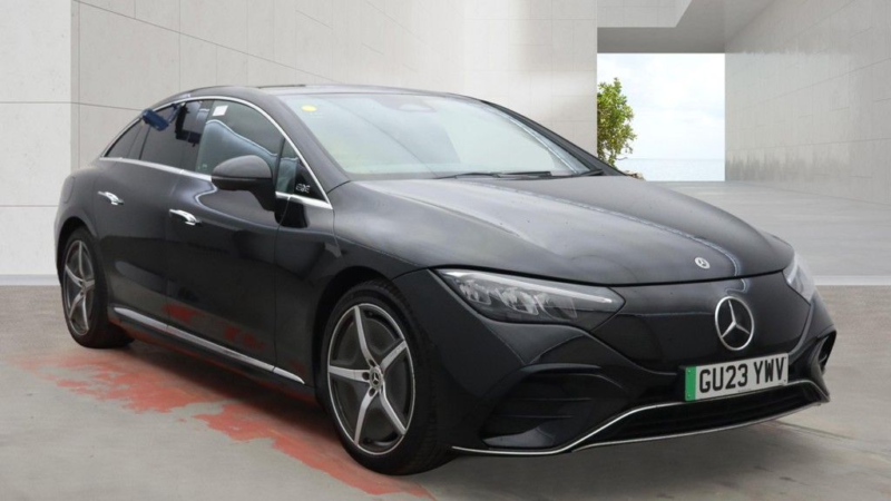 2023 Mercedes-Benz Eqe Eqe 300 89kwh Amg Line (premium) Saloon 4dr Electric Auto (245 Ps) in Black — image 1