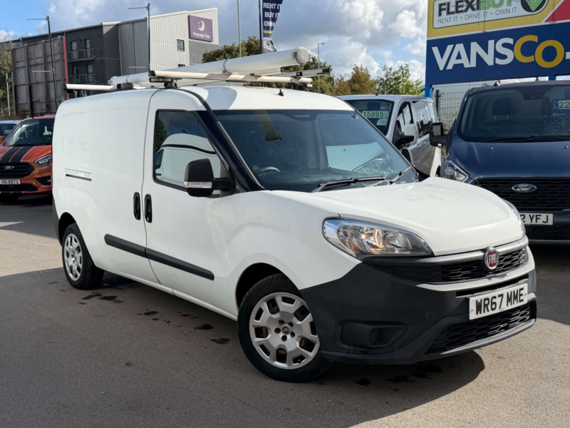 2017 Fiat Doblo 1.6 Multijetii Maxi Panel Van 6dr Diesel Manual L2 H1 Euro 6 (105 Bhp) in White — image 1