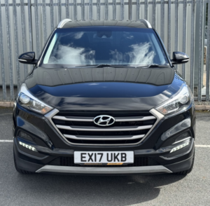 2017 Hyundai Tucson Se Nav 1.7 Crdi Automatic in Black — image 3