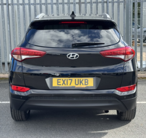 2017 Hyundai Tucson Se Nav 1.7 Crdi Automatic in Black — image 6
