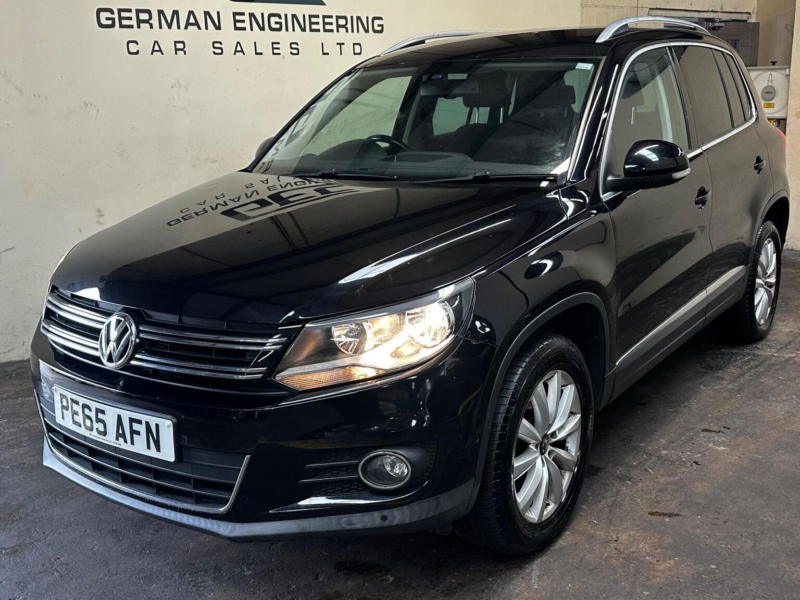 2015 Volkswagen Tiguan 2.0 Tdi Bluemotion Tech Match DSG 4WD Euro 6 (s/s) 5dr in Black — image 1