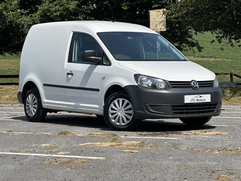 2014 Volkswagen Caddy 1.6 Tdi C20 Startline Man, White, Diesel + Great Value Van in White — image 1