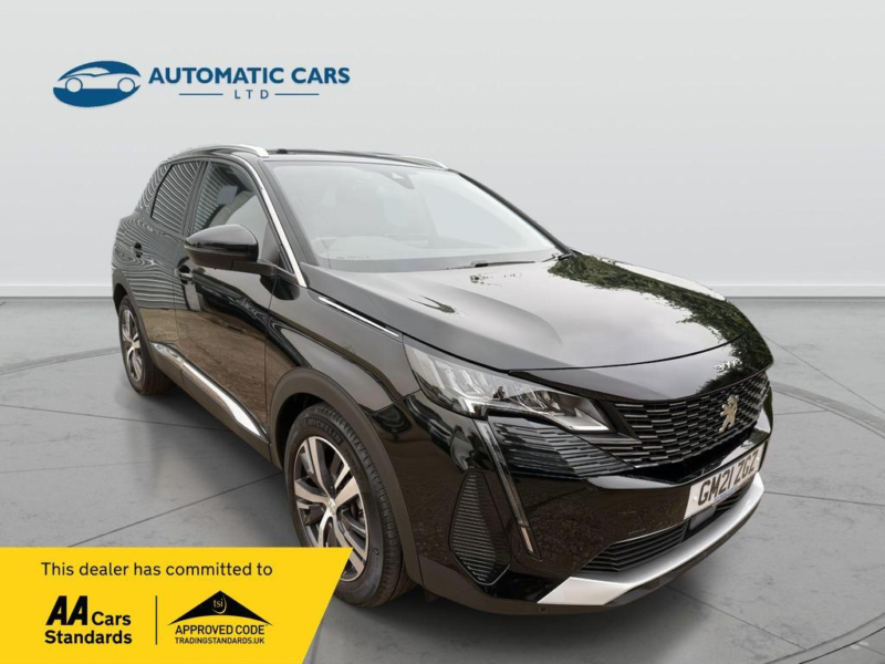 2021 Peugeot 3008 Bluehdi S/s Allure Premium in Black — image 1