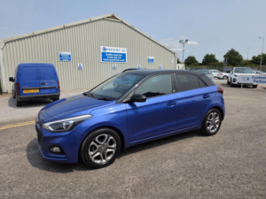 2019 Hyundai I20 1.2 Play Euro 6 (s/s) 5dr in Blue — image 3