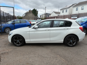 2013 BMW 1 Series 1.6 114i Sport Hatchback 5dr Petrol Manual Euro 6 (s/s) (102 Ps) in White — image 5