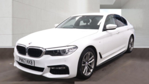 2017 BMW 5 Series 2.0 520d M Sport Saloon 4dr Diesel Auto Xdrive Euro 6 (s/s) (190 Ps) in White — image 2