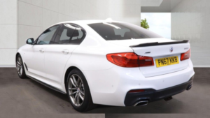 2017 BMW 5 Series 2.0 520d M Sport Saloon 4dr Diesel Auto Xdrive Euro 6 (s/s) (190 Ps) in White — image 3