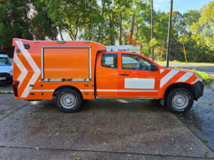 2019 Isuzu D-Max 1.9 Td Utility 4WD Euro 6 2dr in Orange — image 2