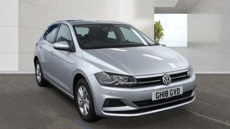 2018 Volkswagen Polo 1.0 Tsi Se DSG Euro 6 (s/s) 5dr in Silver — image 1