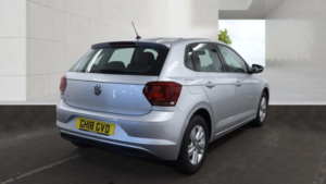 2018 Volkswagen Polo 1.0 Tsi Se DSG Euro 6 (s/s) 5dr in Silver — image 5
