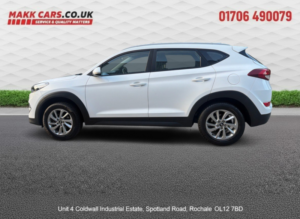 2017 Hyundai Tucson 1.6 Tucson Se Nav 1.6 Gdi 132ps Bd No Aa in White — image 6