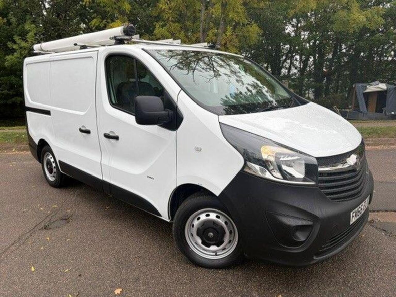 2017 Vauxhall Vivaro 1.6 Cdti 2900 Ecoflex L1 H1 Euro 6 (s/s) 5dr in White — image 1
